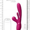VIVE Kura G-Spot Vibrátor se stimulací klitorisu - růžový