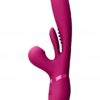 VIVE Kura G-Spot Vibrátor se stimulací klitorisu - růžový