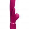 VIVE Kura G-Spot Vibrátor se stimulací klitorisu - růžový