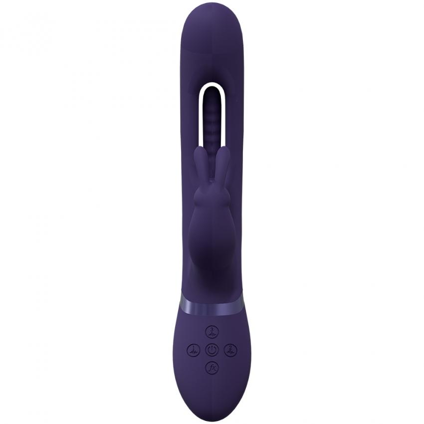 VIVE-Mika-Rabbit-vibrator-s-extra-stimulaci-pro-bod-G-fialovy-4 VIVE Mika Rabbit vibrátor s extra stimulací pro bod G - fialový