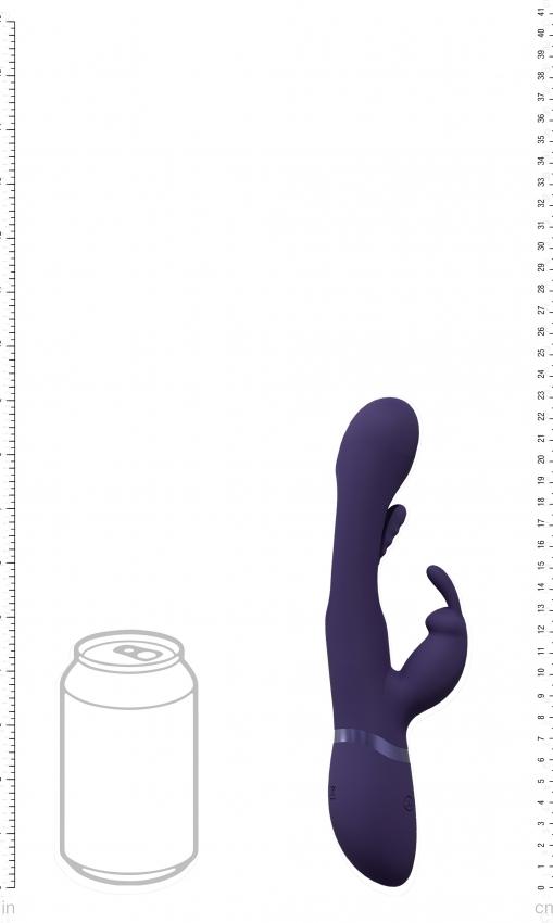 VIVE-Mika-Rabbit-vibrator-s-extra-stimulaci-pro-bod-G-fialovy-6 VIVE Mika Rabbit vibrátor s extra stimulací pro bod G - fialový
