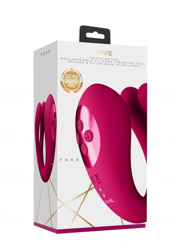 VIVE-Yoko-Vibrator-na-klitoris-a-G-bod-ruzovy-10 VIVE Yoko Vibrátor na klitoris a G-bod - růžový