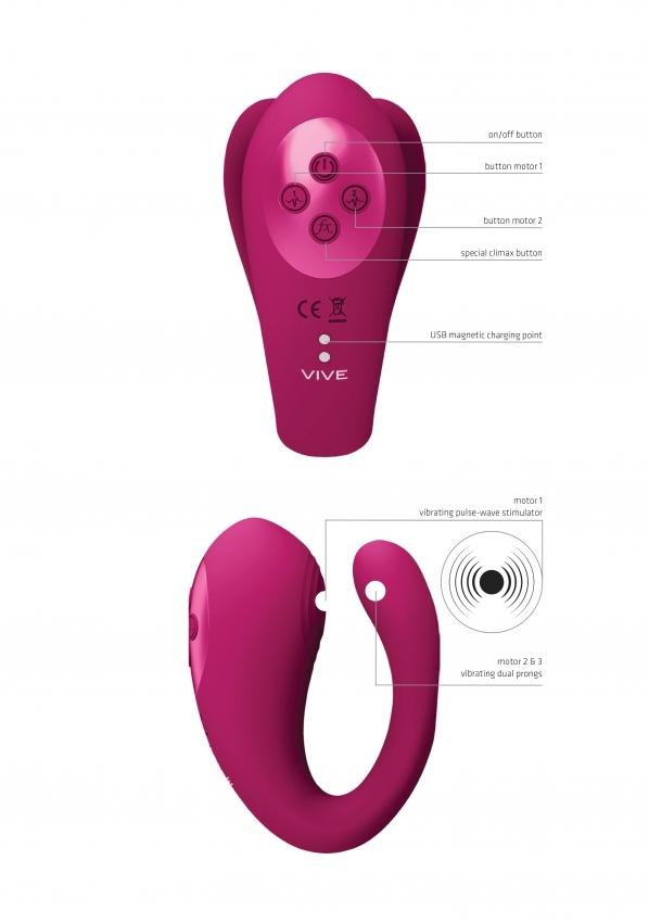 VIVE-Yoko-Vibrator-na-klitoris-a-G-bod-ruzovy-8 VIVE Yoko Vibrátor na klitoris a G-bod - růžový