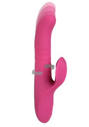 Venus Rotační vibrátor a pulzátor - růžový