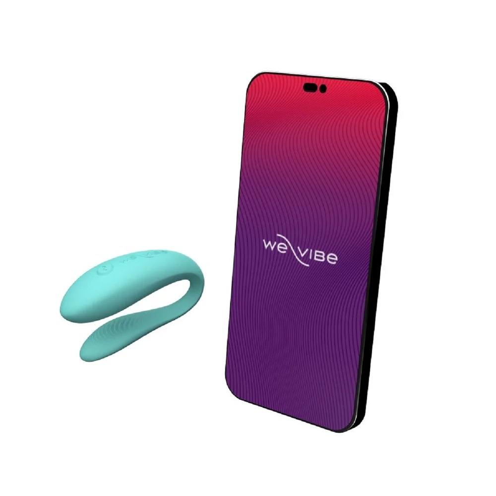 We-vibe-Sync-LITE-Parovy-vibrator-Aqua-2 We-vibe Sync LITE Párový vibrátor - Aqua