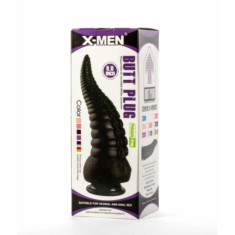 X-MEN-Analni-kolik-dildo-20-cm-6 X-MEN Anální kolík/ dildo 20 cm