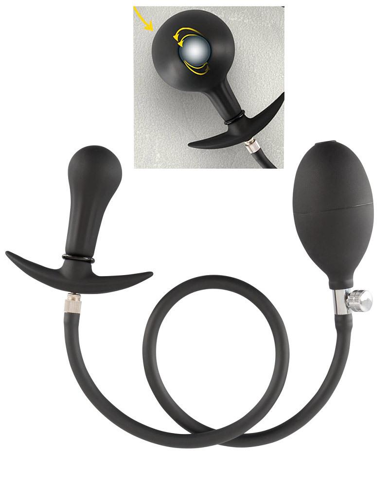 You2Toys-Nafukovaci-analni-kolik-s-kulickou-uvnitr You2Toys Nafukovací anální kolík s kuličkou uvnitř