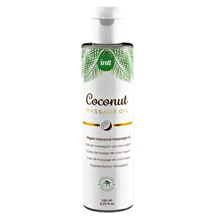 intt-Coconut-Masazni-olej-150-ml intt Coconut Masážní olej 150 ml