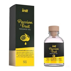 intt Passion Fruit Masážní gel s hřejivým efektem 30 ml