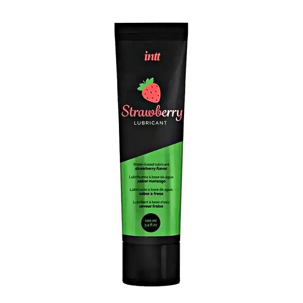 intt-Strawberry-Lubrikacni-gel-100-ml intt Strawberry Lubrikační gel 100 ml