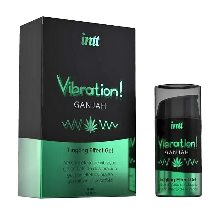 intt-Vibration-Tingling-effect-gel-Ganjah-15-ml intt Vibration! Tingling effect gel - Ganjah 15 ml
