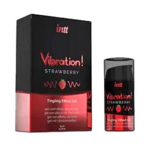 intt Vibration! Tingling effect gel - Strawberry 15 ml