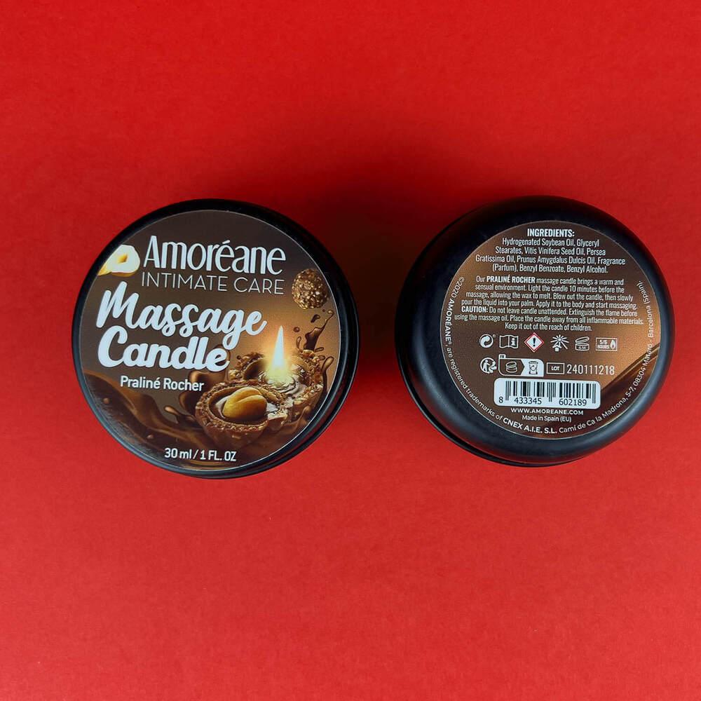 Amoreane-masazni-svicka-Praline-Rocher-30-ml-2 Amoréane masážní svíčka Praliné Rocher 30 ml