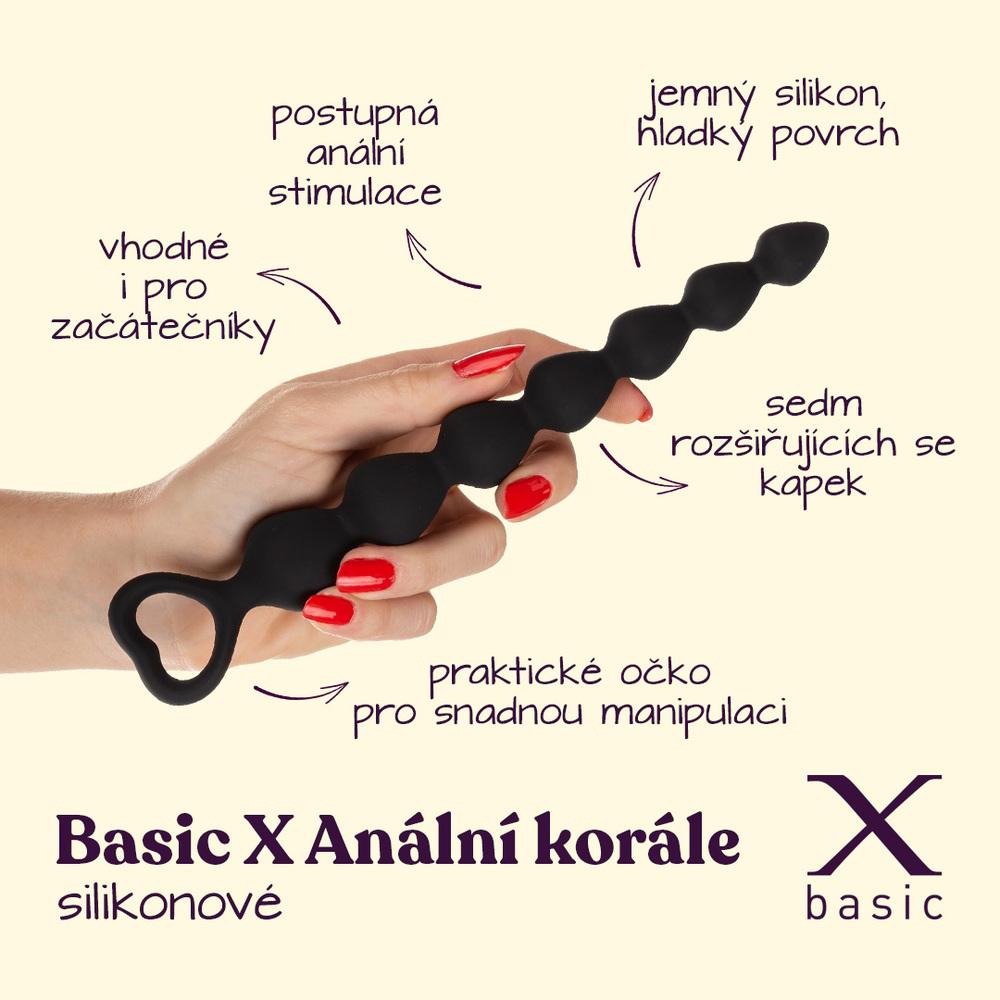 BASIC-X-Analni-korale-vel.-S-cerne-2 BASIC X Anální korále vel. S černé