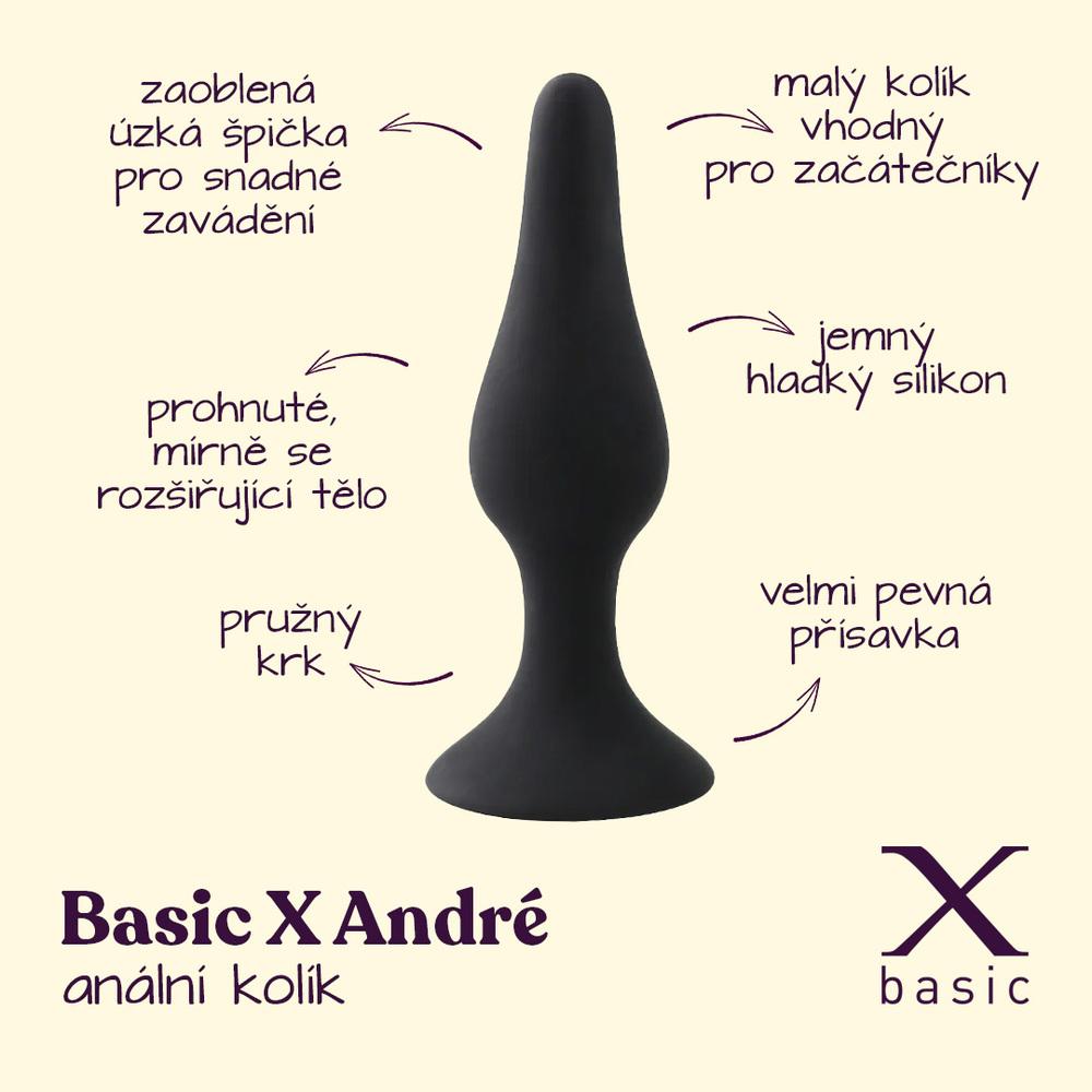 BASIC-X-Andre-analni-kolik-vel.-S-cerny-2 BASIC X André anální kolík vel. S černý
