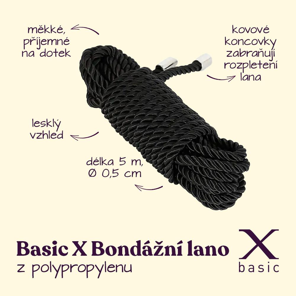BASIC-X-BONDAZNI-LANO-Z-POLYPROPYLENU-5-M-CERNE-2 BASIC X BONDÁŽNÍ LANO Z POLYPROPYLENU 5 M ČERNÉ