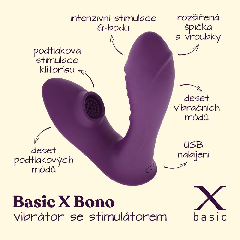 BASIC-X-Bono-vibrator-s-tlakovym-stimulatorem-na-klitoris-fialovy-2 BASIC X Bono vibrátor s tlakovým stimulátorem na klitoris fialový