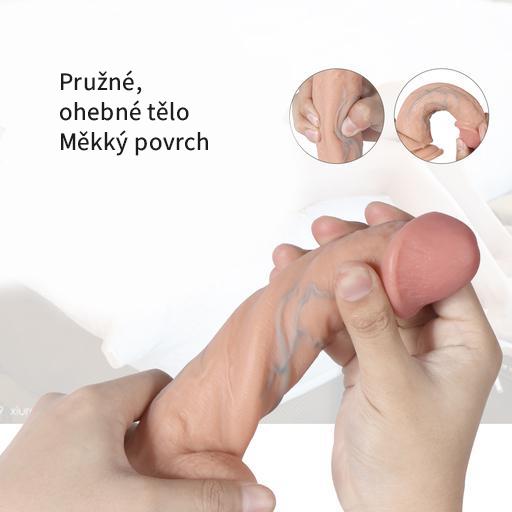BASIC-X-Christian-realisticke-dildo-s-prisavkou-telove-12 BASIC X Christian realistické dildo s přísavkou tělové