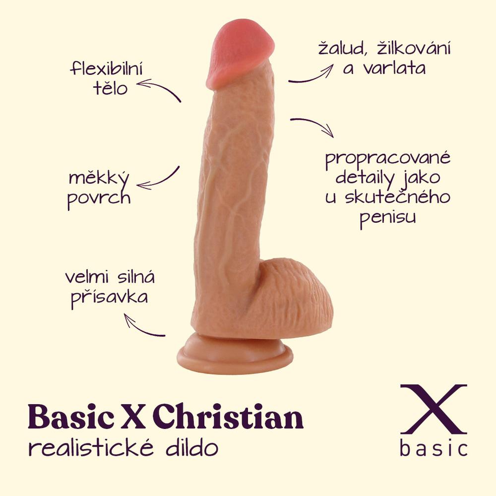 BASIC-X-Christian-realisticke-dildo-s-prisavkou-telove-2 BASIC X Christian realistické dildo s přísavkou tělové