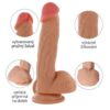 BASIC X Christian realistické dildo s přísavkou tělové