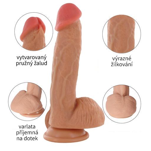 BASIC-X-Christian-realisticke-dildo-s-prisavkou-telove-6 BASIC X Christian realistické dildo s přísavkou tělové