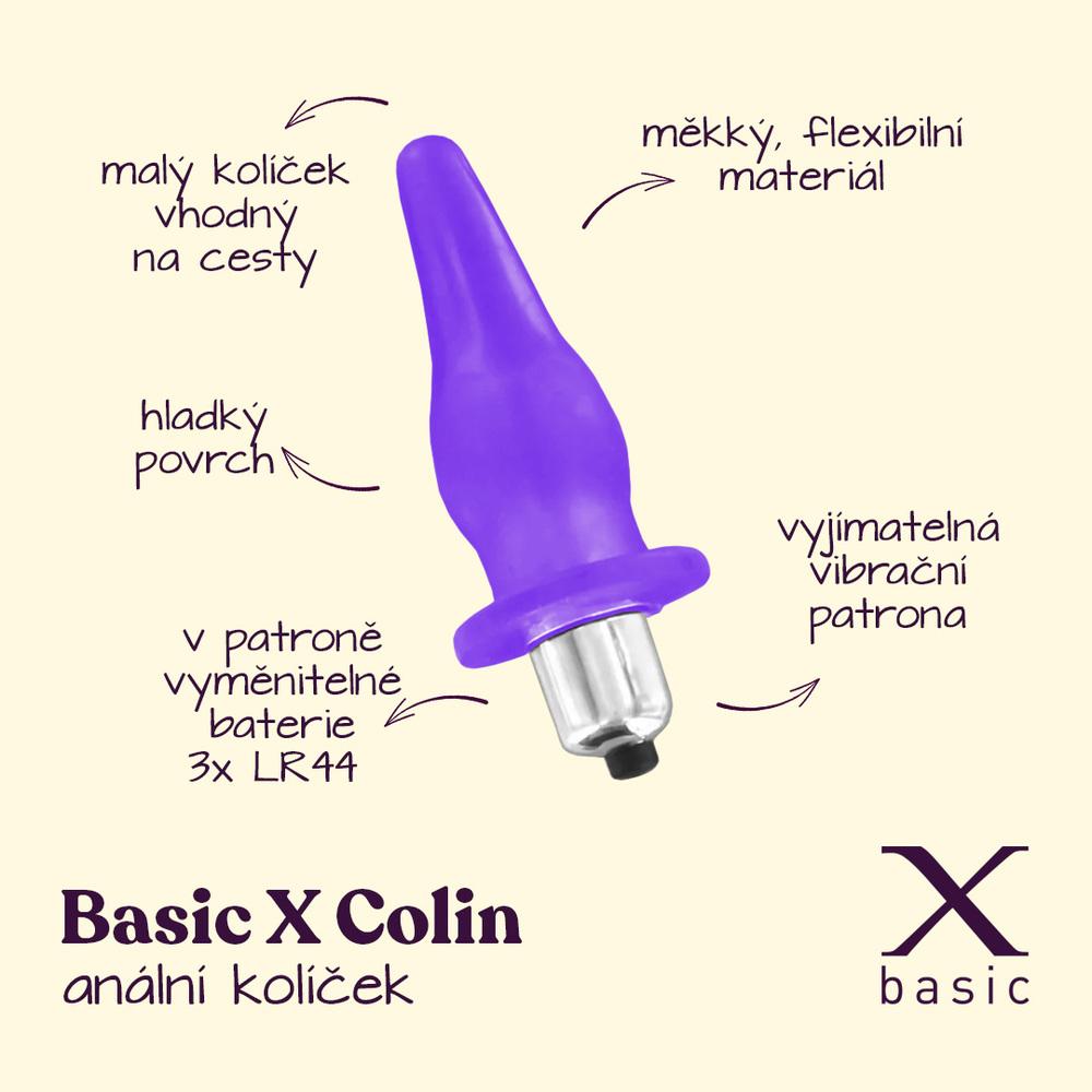 BASIC-X-Colin-analni-kolicek-vibracni-fialovy-2 BASIC X Colin anální kolíček vibrační fialový