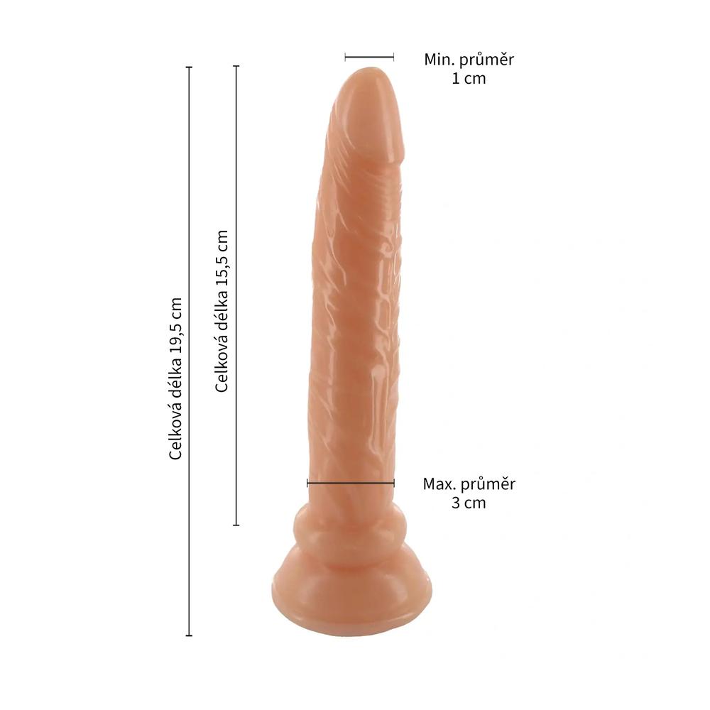 BASIC-X-Dildo-s-prisavkou-4 BASIC X Dildo s přísavkou