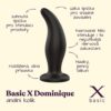 BASIC X Dominique anální kolík černý