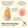 BASIC X EGG MASTURBÁTOR VAGINA I.