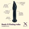 BASIC X FISTING RUKA ČERNÁ