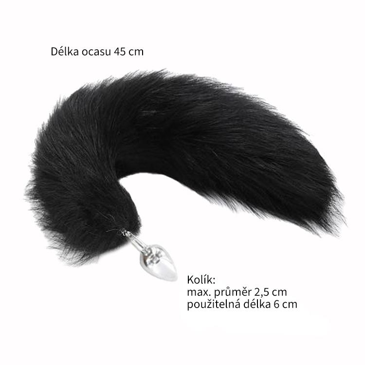 BASIC-X-Fox-Kovovy-analni-kolik-s-ocasem-4 BASIC X Fox Kovový anální kolík s ocasem