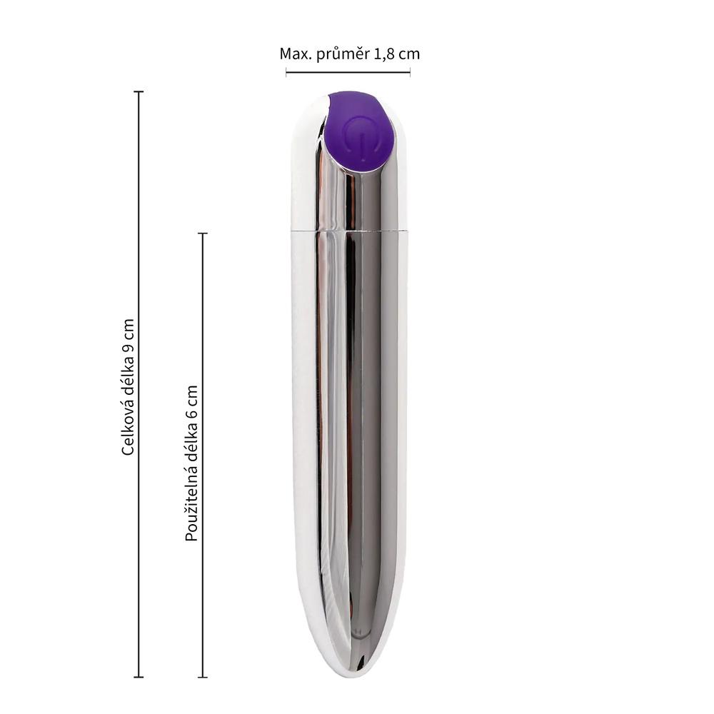 BASIC-X-Gina-minivibrator-stribrny-4 BASIC X Gina minivibrátor stříbrný