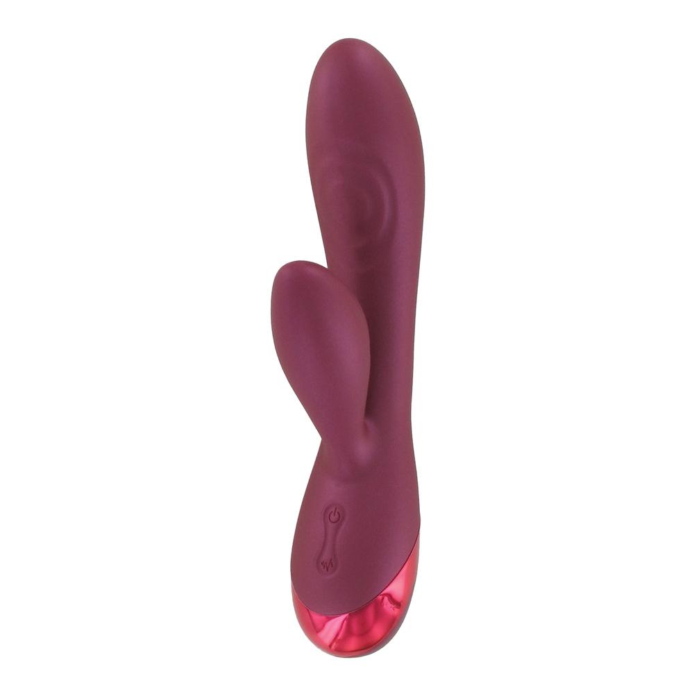 BASIC-X-Hayden-rabbit-vibrator-cerveny-8 BASIC X Hayden rabbit vibrátor červený