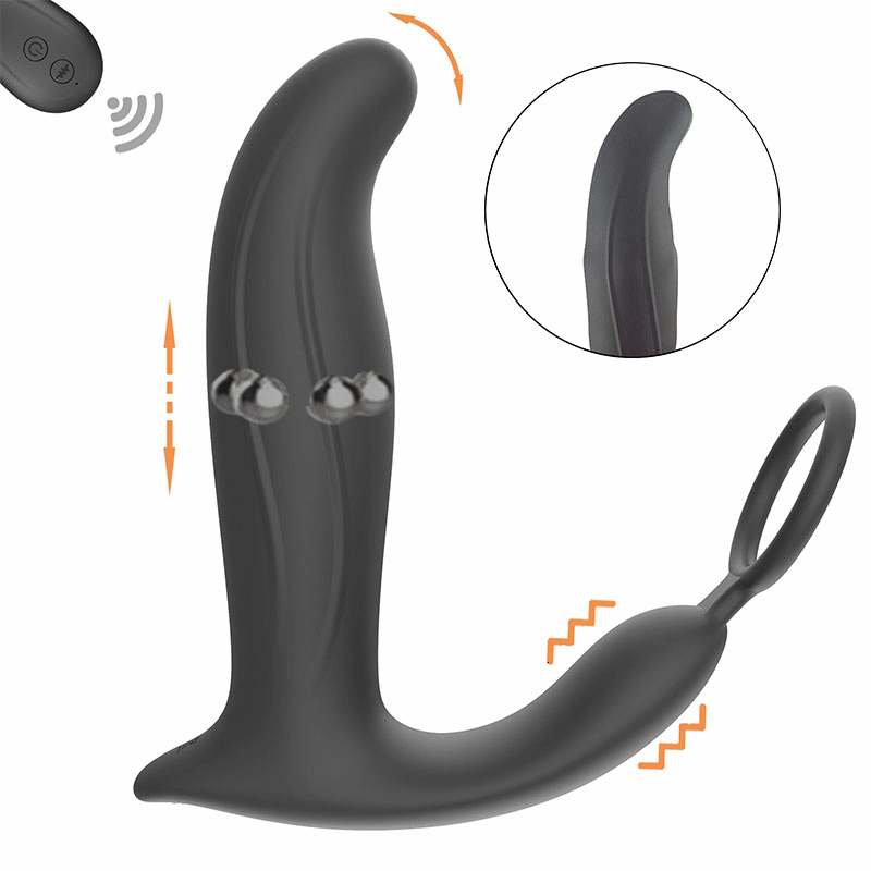 BASIC-X-Jerry-stimulator-prostaty-na-dalkove-ovladani-cerny-12 BASIC X Jerry stimulátor prostaty na dálkové ovládání černý