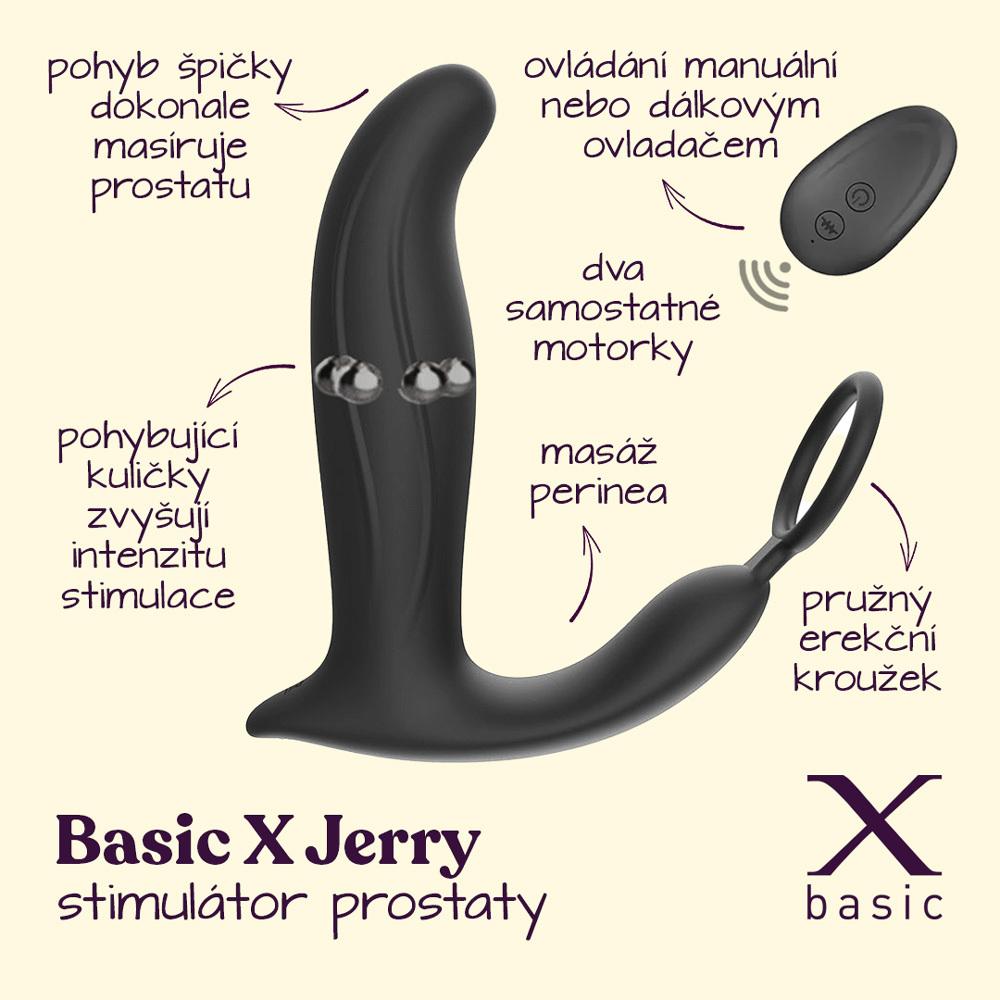 BASIC-X-Jerry-stimulator-prostaty-na-dalkove-ovladani-cerny-2 BASIC X Jerry stimulátor prostaty na dálkové ovládání černý