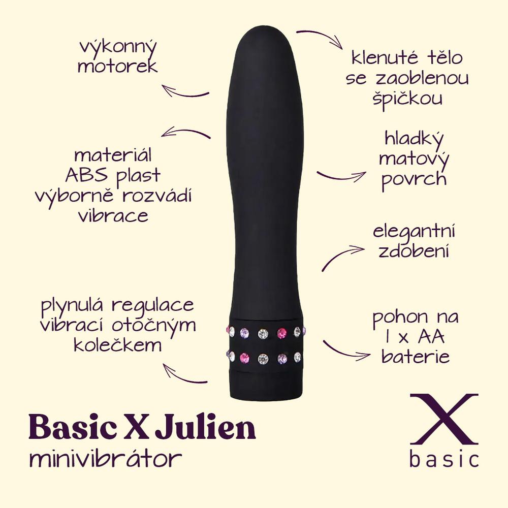 BASIC-X-Julien-minivibrator-zdobeny-kaminky-cerny-2 BASIC X Julien minivibrátor zdobený kamínky černý