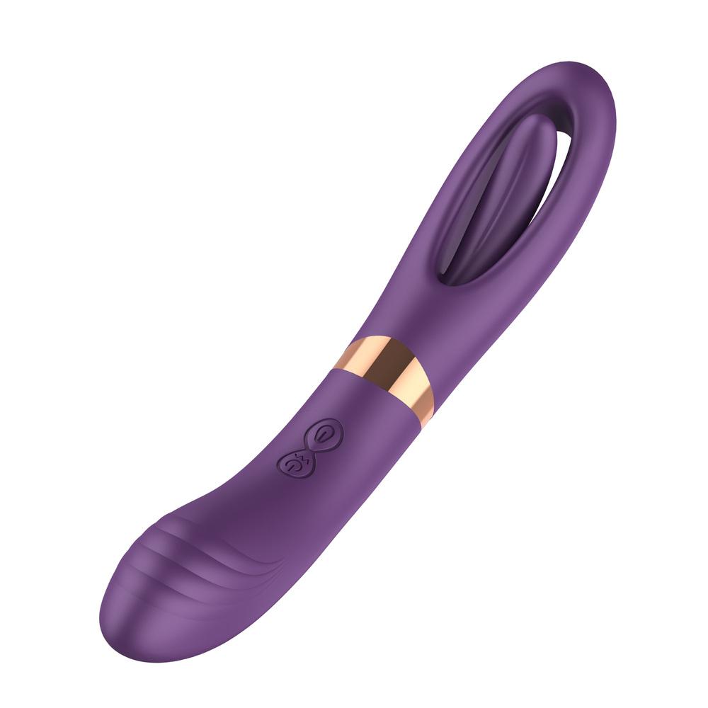 BASIC-X-LISA-OBOUSTRANNY-VIBRATOR-FIALOVY-14 BASIC X LISA OBOUSTRANNÝ VIBRÁTOR FIALOVÝ