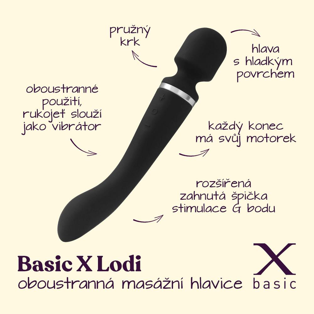 BASIC-X-LODI-oboustranna-masazni-hlavice-2v1-cerna-2 BASIC X LODI oboustranná masážní hlavice 2v1 černá