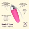 BASIC X Love vibrační vajíčko růžové