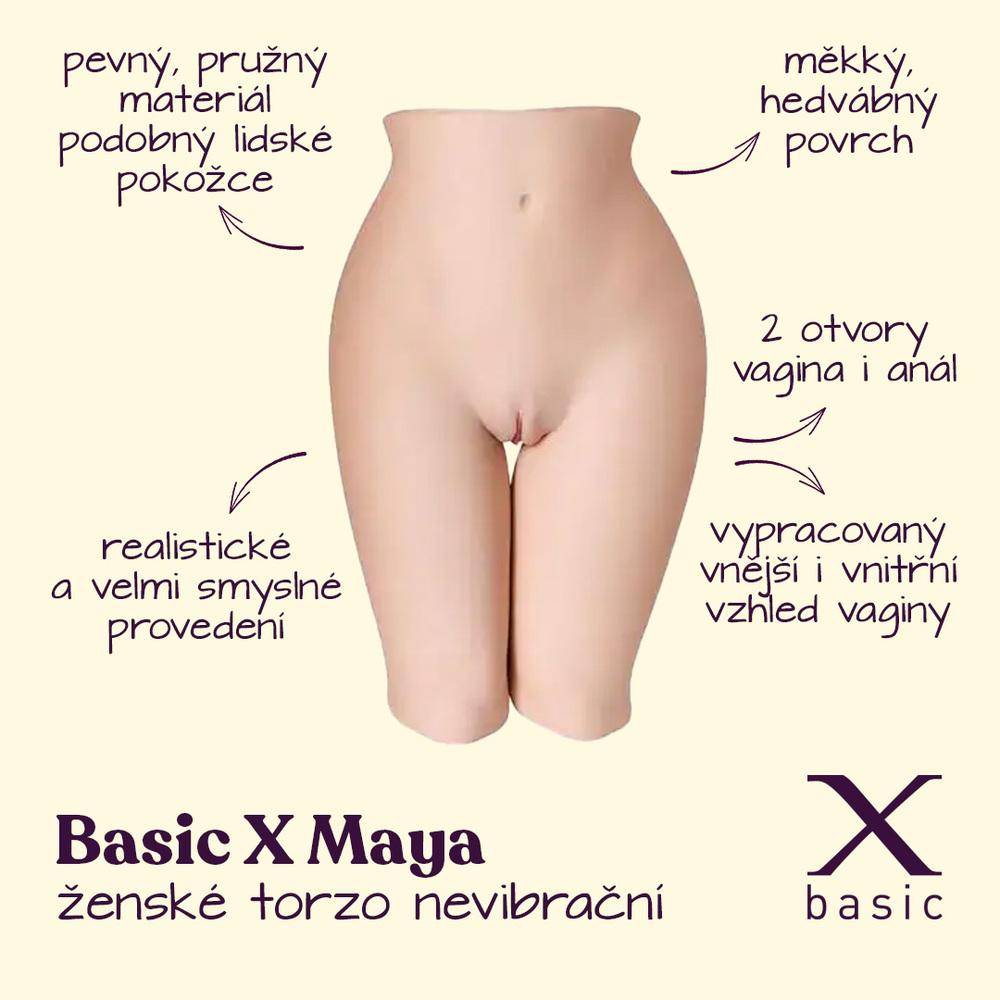 BASIC-X-Maya-14-kg-nevibracni-vagina-zenske-torzo-2 BASIC X Maya 14 kg nevibrační vagína - ženské torzo