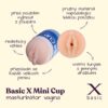 BASIC X Mini cup masturbátor vagina 1 ks