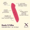 BASIC X Nika minivibrátor na G-bod růžový