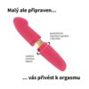 BASIC X Nika minivibrátor na G-bod růžový