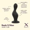 BASIC X Nino anální kolík černý