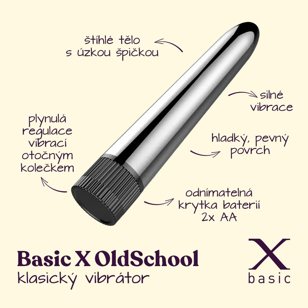 BASIC-X-OldSchool-klasicky-vibrator-2 BASIC X OldSchool - klasický vibrátor