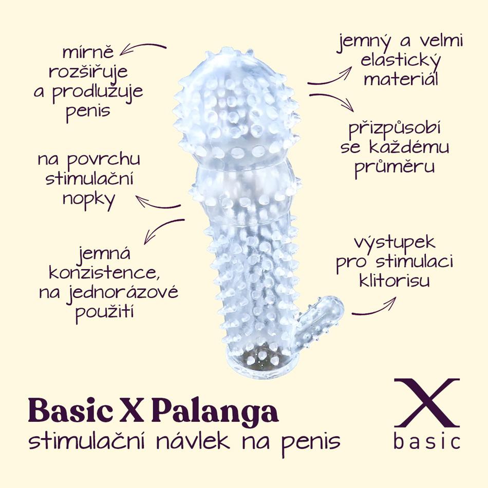 BASIC-X-Palanga-stimulacni-navlek-na-penis-transparentni-2 BASIC X Palanga stimulační návlek na penis transparentní