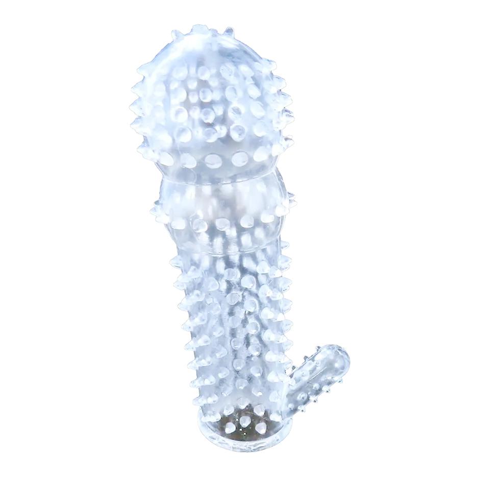 BASIC-X-Palanga-stimulacni-navlek-na-penis-transparentni-6 BASIC X Palanga stimulační návlek na penis transparentní