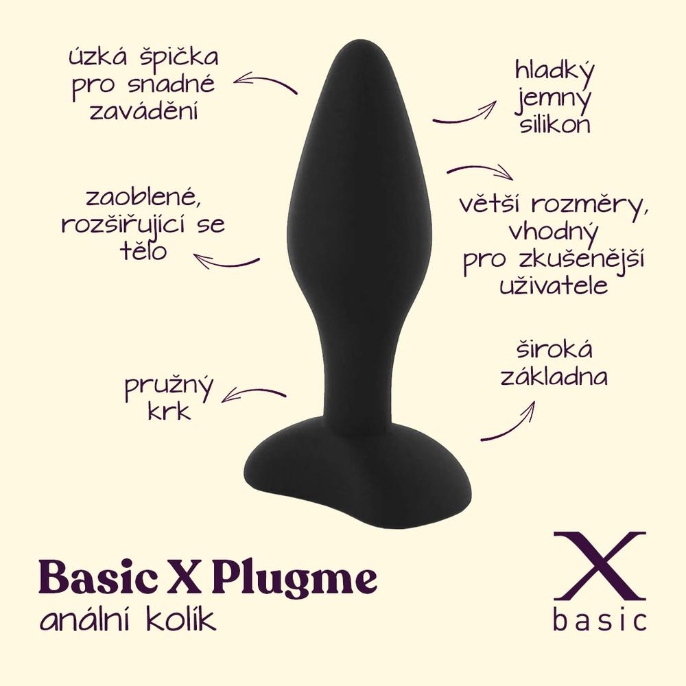 BASIC-X-PlugMe-silikonovy-analni-kolik-L-2 BASIC X PlugMe - silikonový anální kolík L