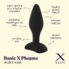 BASIC X PlugMe - silikonový anální kolík M