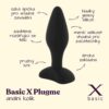 BASIC X PlugMe - silikonový anální kolík S